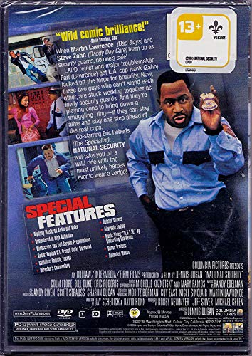 Sécurité Nationale - National Security (English/French) 2003 (Widescreen/Full Screen) Régie au Québec
