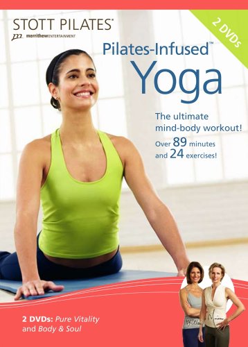 STOTT PILATES: Pilates-Infused Yoga DVD 2 DVD Set