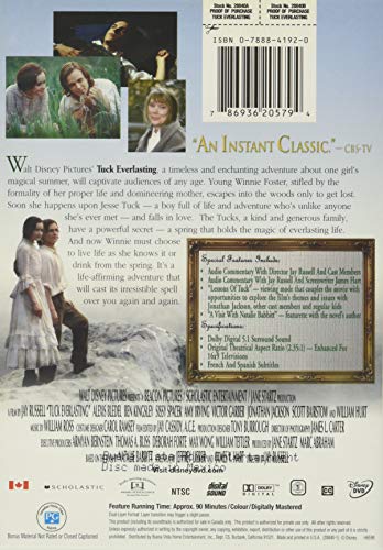 Disney's Tuck Everlasting - DVD (Used)