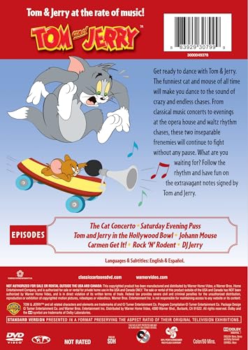 Tom and Jerry's Musical Mayhem - DVD