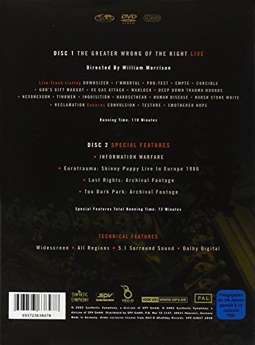 Skinny Puppy: The Greater Wrong of the Right, Live [Import]