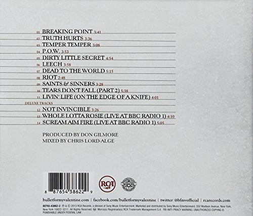 Bullet For My Valentine ‎/ Temper Temper (Dlx) - CD