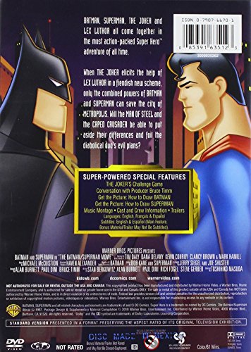 The Batman Superman Movie - DVD (Used)