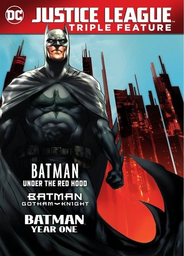 DCU Batman Triple Feature (Batman Gotham Knight/Batman Under the Red Hood/Batman Year One) - DVD