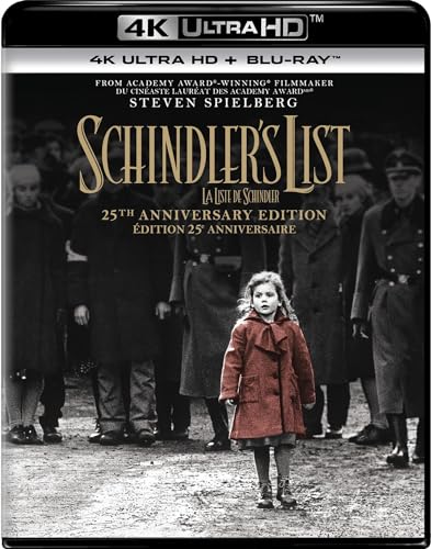 Schindler's List: 25th Anniversary Edition - 4K/Blu-Ray