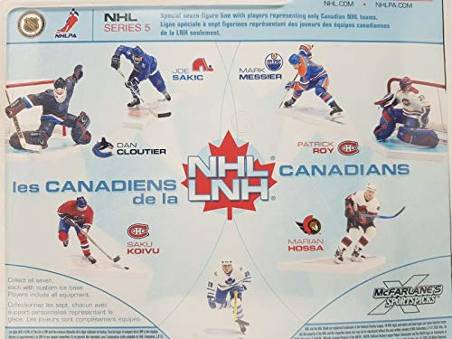 McFarlane NHL Series 5 Action Figure: Patrick Roy Montreal Canadiens (Regular White Jersey)