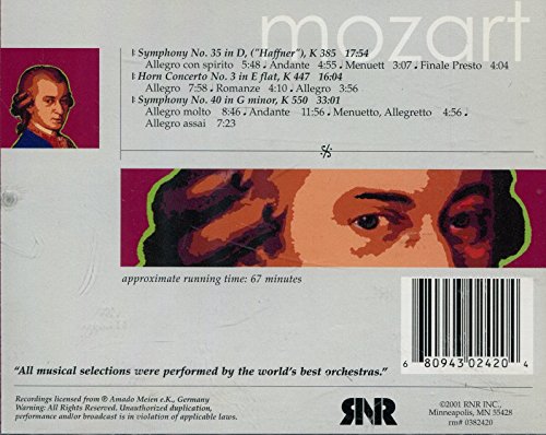 Mozart: Symphonies Nos. 35 & 40; Horn Concerto No. 3
