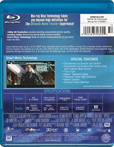 Speed - Blu-Ray