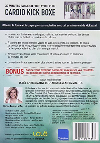 Karine Larose / 30 Minutes Par Jour: Cardio Kick Boxe - DVD (Used)