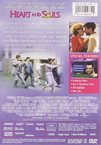 Cœurs et Âmes (Écran large) - DVD (Occasion)