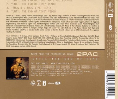 Until the end of time [Single-CD]