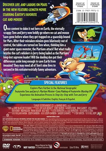 Tom and Jerry: Blast Off To Mars (Sous-titres franais)