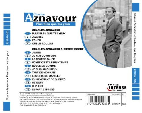 Charles Aznavour / Plus Bleu Que Tes Yeux - CD (Used)