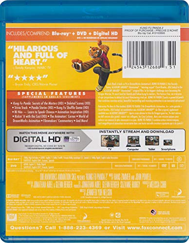 Kung Fu Panda 2 - Blu-Ray