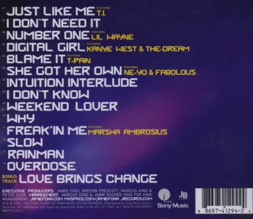 Jamie Foxx / Intuition - CD