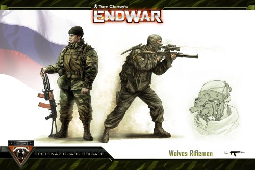 Tom Clancy's EndWar - Sony PSP (Jewel case)