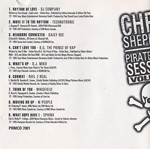 Chris Sheppard / Pirate Radio Sessions Volume 4 - CD (Used)