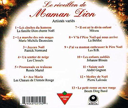 le reveillon de maman dion