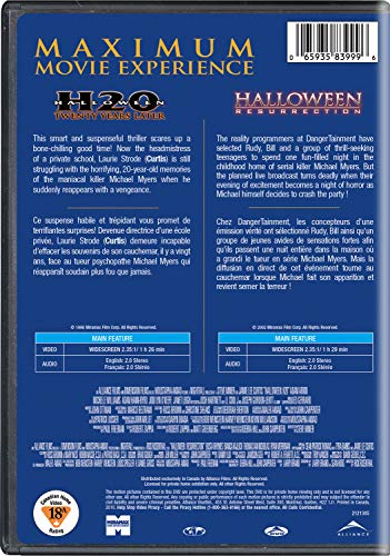 Halloween: H20 / Halloween: Resurrection - Double Feature (Bilingual)