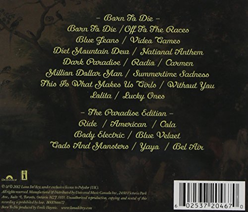 Lana Del Rey / Born To Die: The Paradise Edition - CD