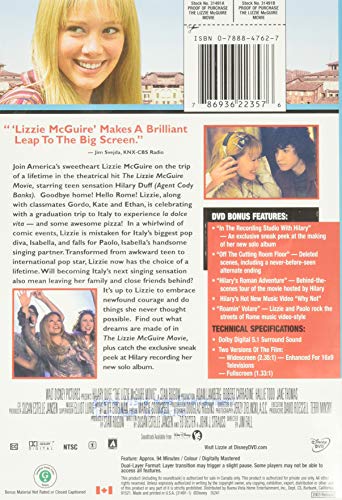 The Lizzie McGuire Movie - DVD (Used)