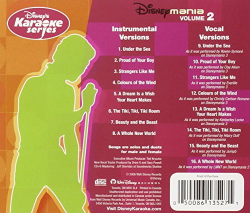 Disney's Karaoke Series: Disneymania 2