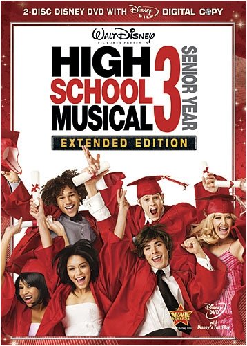 High School Musical 3 : Nos années lycée : DVD 2 disques + copie numérique bonus