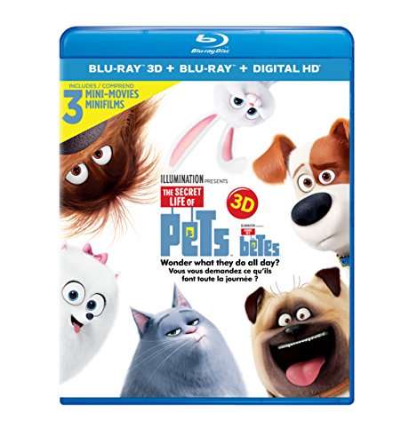 The Secret Life of Pets - 3D Blu-ray/Blu-ray