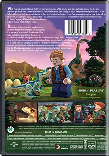LEGO Jurassic World: The Secret Exhibit [DVD] (Bilingual)