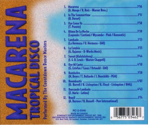 Various / Macarena Tropical Disco - CD (Used)