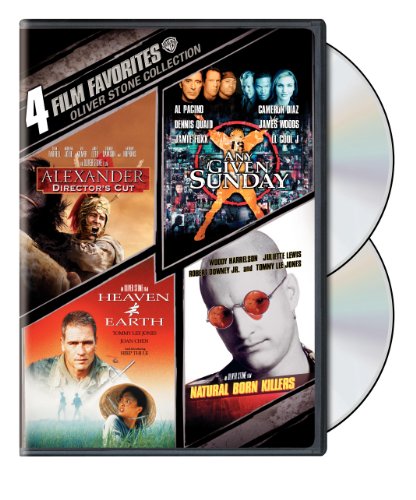 4 films favoris : la collection Oliver Stone (Alexandre : Director's Cut / L'Enfer du dimanche / Entre ciel et terre / Tueurs nés)