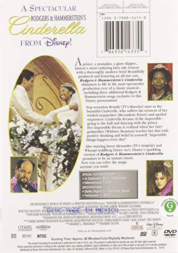 Rodgers & Hammerstein's Cinderella DVD