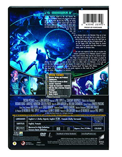 Starship Troopers 2: Hero of the Federation (Special Edition) - DVD