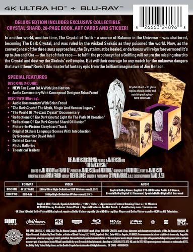 The Dark Crystal: Limited Edition Collector's Set - 4K/Blu-Ray