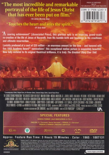 The Greatest Story Ever Told (Bilingual) [Import]