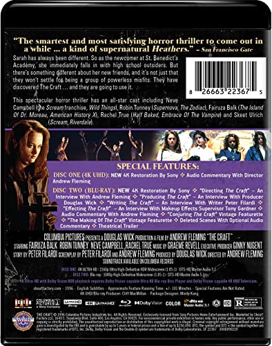 The Craft - Collector's Edition - 4K/Blu-Ray
