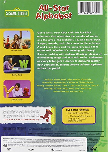 1, rue Sésame : l'alphabet des stars - DVD (Occasion)