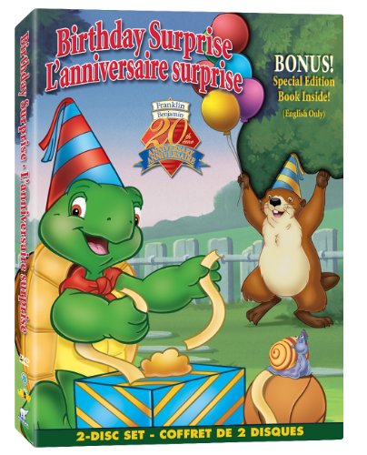 Franklin's Birthday Surprise Set (Bilingual) - DVD