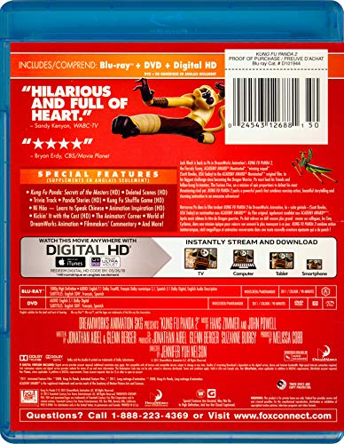 Kung Fu Panda 2 - Blu-Ray