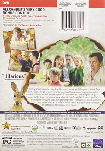 Alexander And The Terrible, Horrible, No Good, Very Bad Day - DVD (Used)