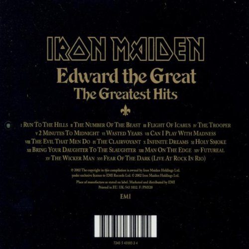 Iron Maiden / Edward the Great: The Greatest Hits - CD (Occasion)