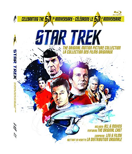 Star Trek 1 - 6 (The Original Motion Picture Collection) - Blu-Ray (Used)