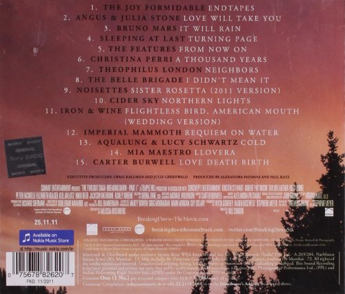 Bande originale / The Twilight Saga Breaking Dawn: Part 1 - CD (Occasion)
