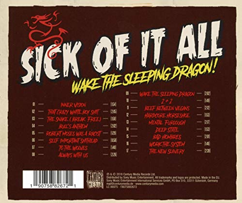 Sick Of It All / Wake The Sleeping Dragon! - CD
