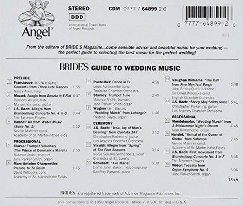 Weddings: Bride's Guide to Wedding Music