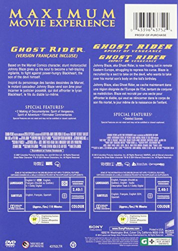Ghost Rider / Ghost Rider: Spirit Of Vengeance - DVD (Used)