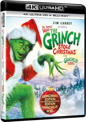 Dr. Seuss' How The Grinch Stole Christmas: Grinchmas Edition - 4K Ultra HD/Blu-ray