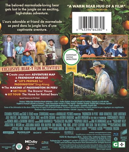 Paddington in Peru - Blu-Ray