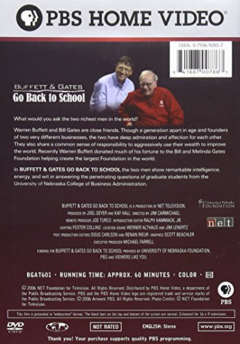 Buffett & Gates Go Back to School