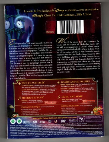 Cinderella III: A Twist In Time - DVD (Used)